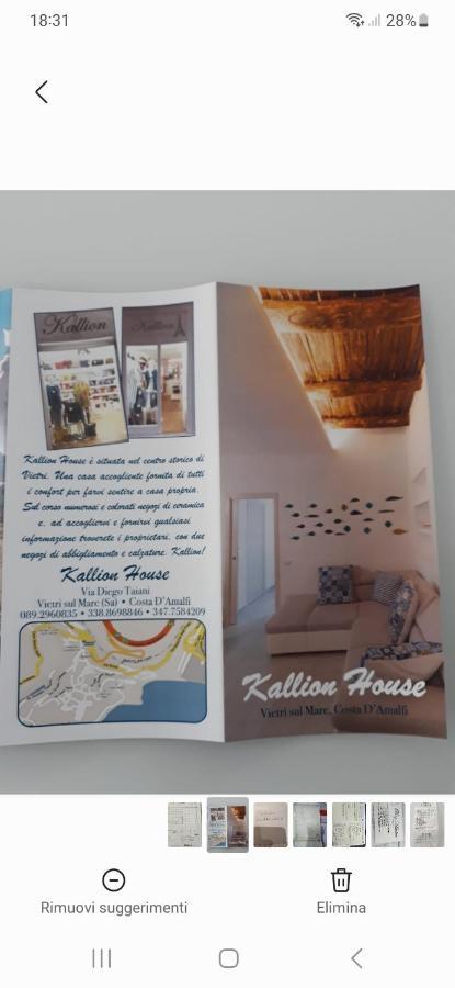 Kallion House Vietri Luaran gambar